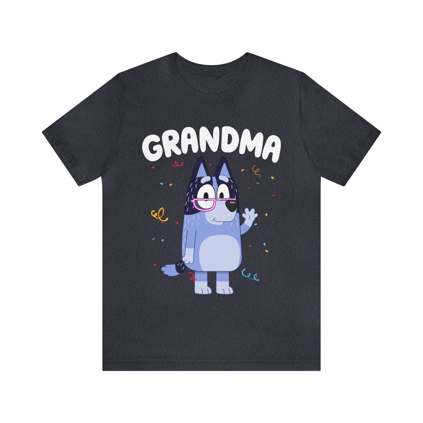 Grandma Bluey Birthday short sleeve Tshirt