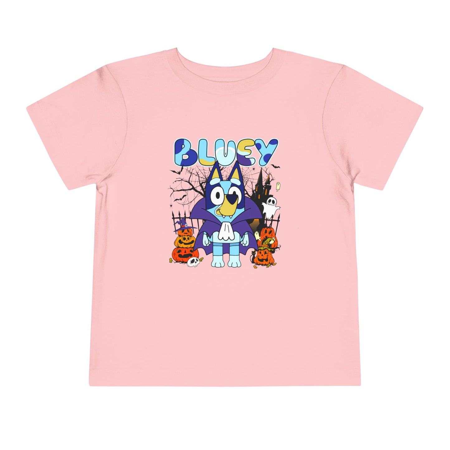 Bluey vampire Toddler Short Sleeve Tee