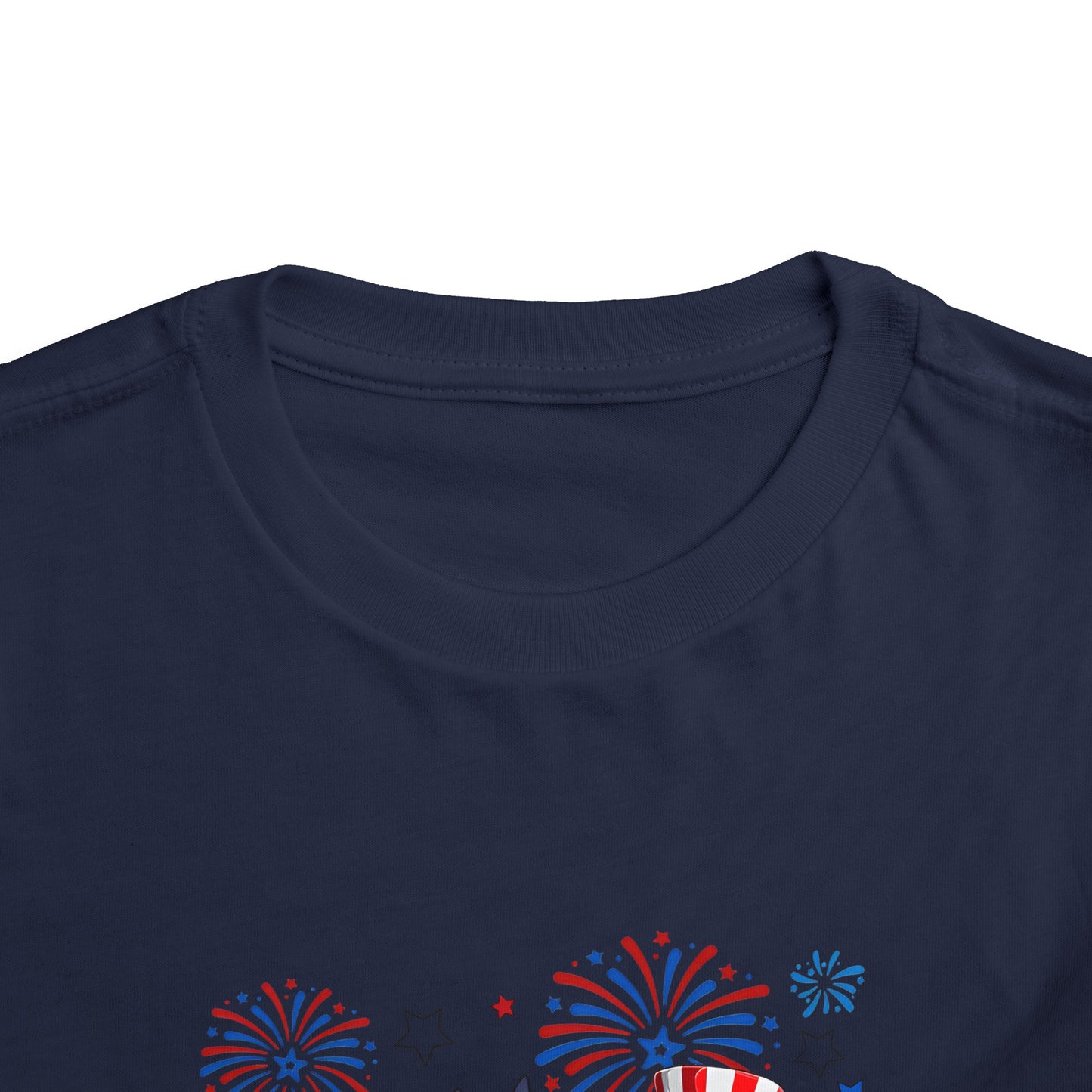 Red, White & Bluey Toddler Short Sleeve Tee
