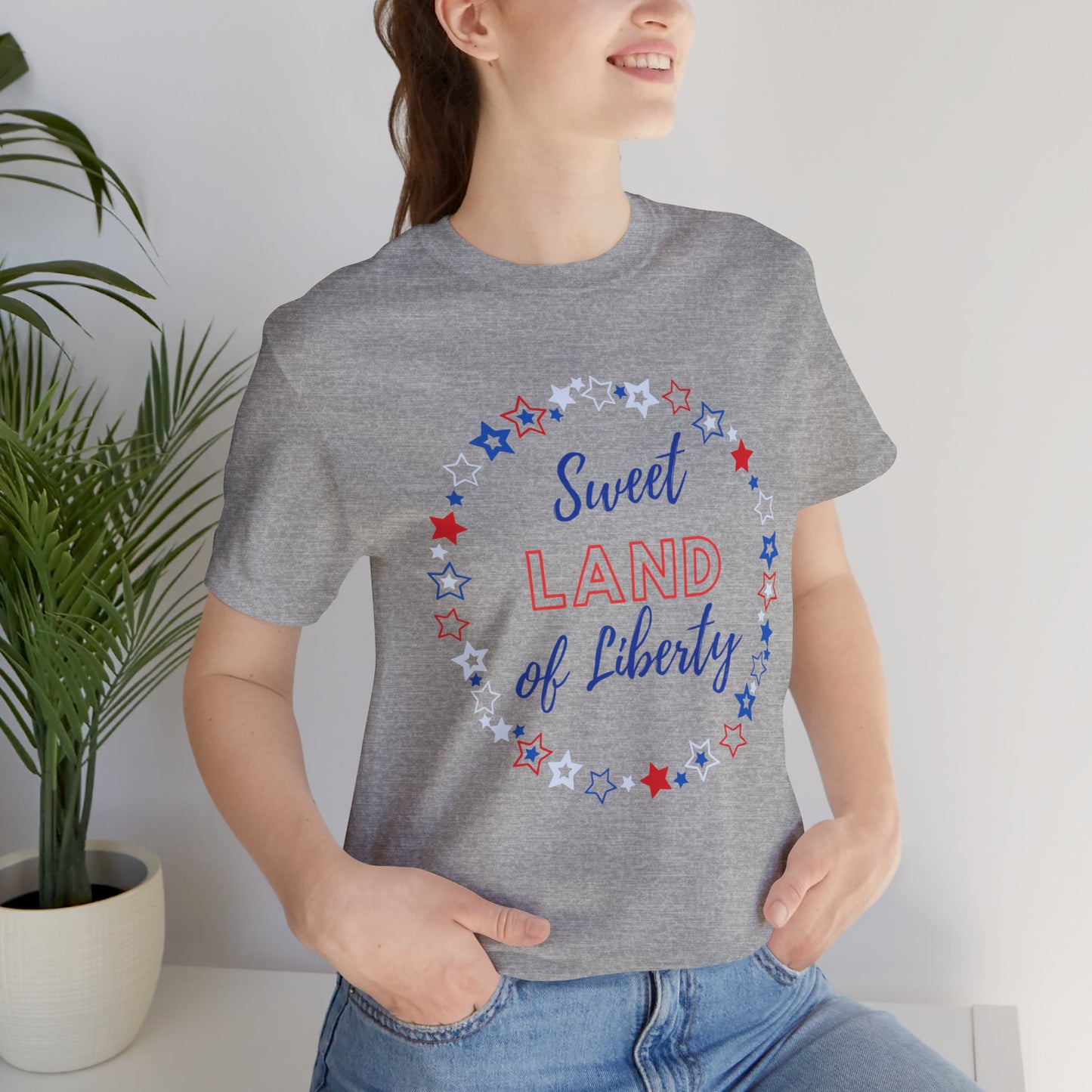Sweet Land of Liberty Jersey Short Sleeve Tee