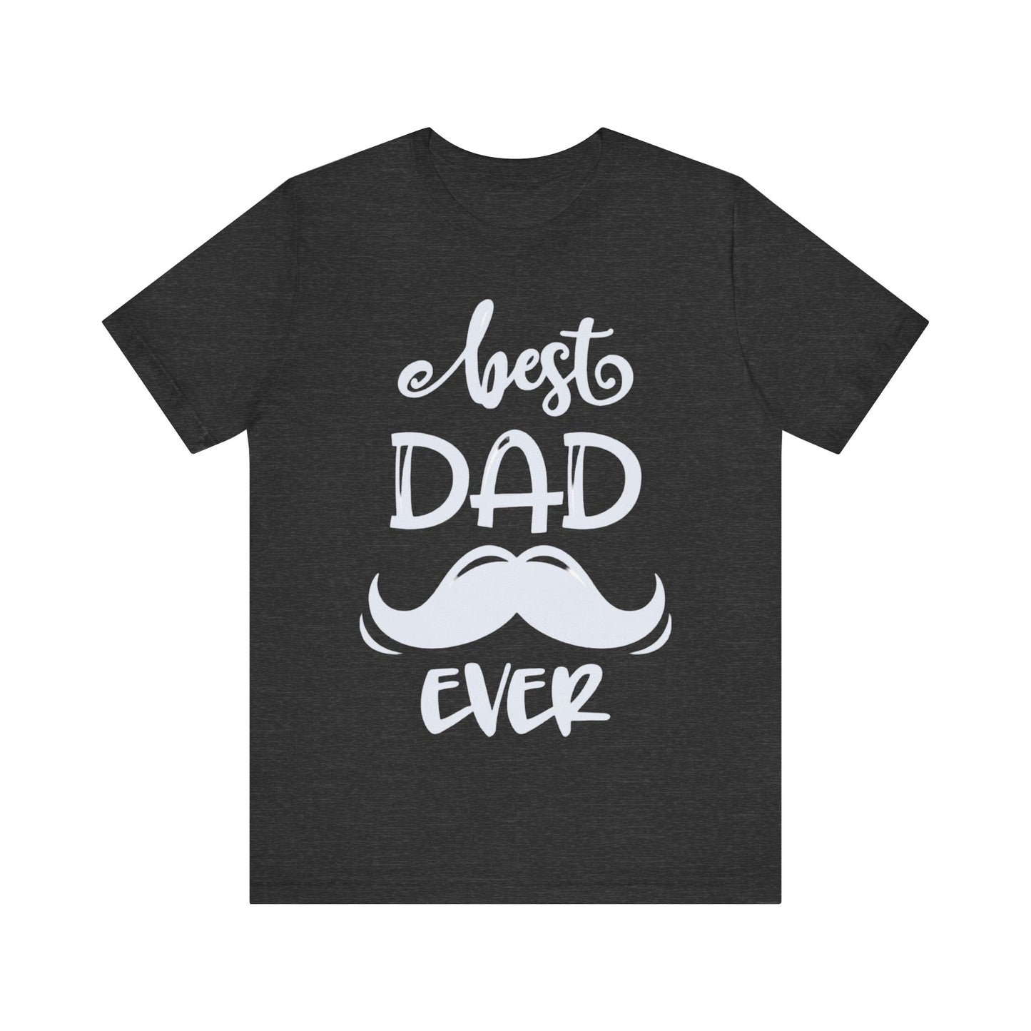 Best Dad Ever Jersey Short Sleeve Tee