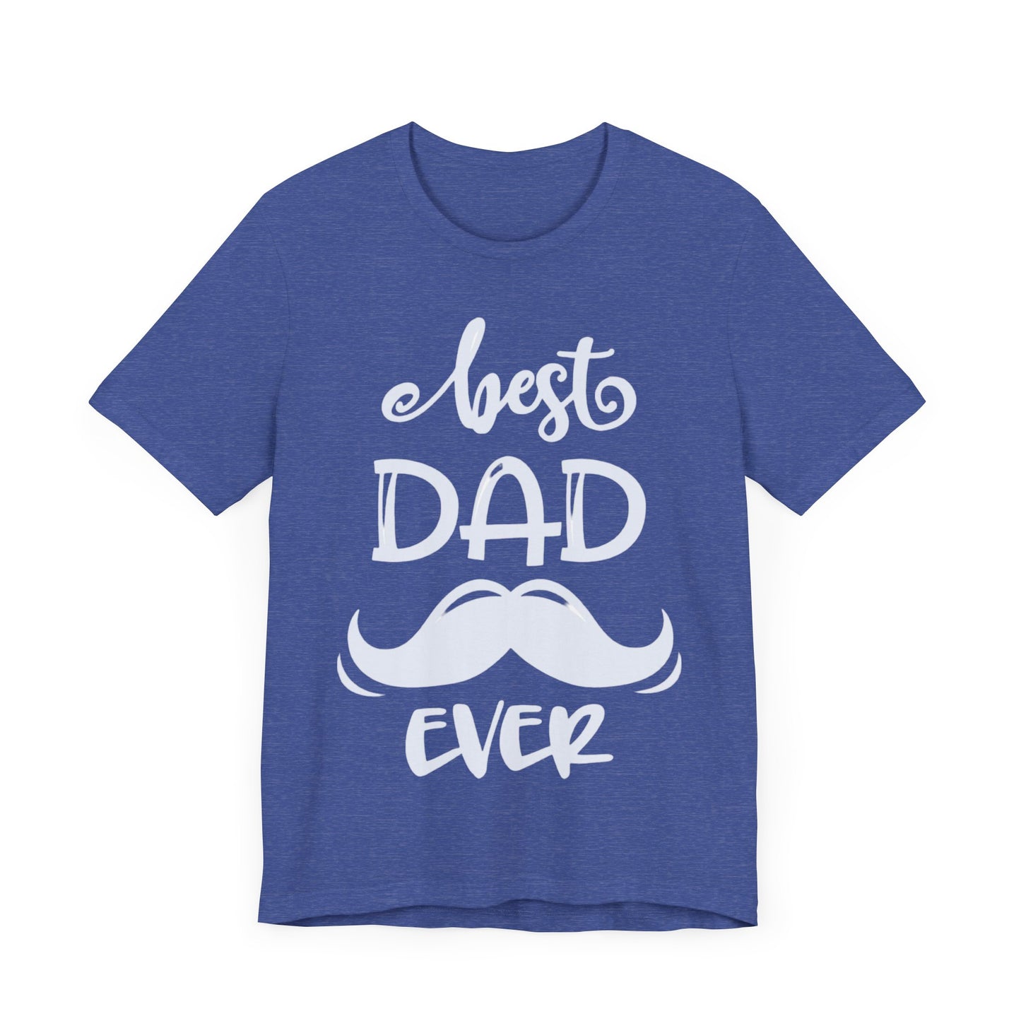 Best Dad Ever Jersey Short Sleeve Tee