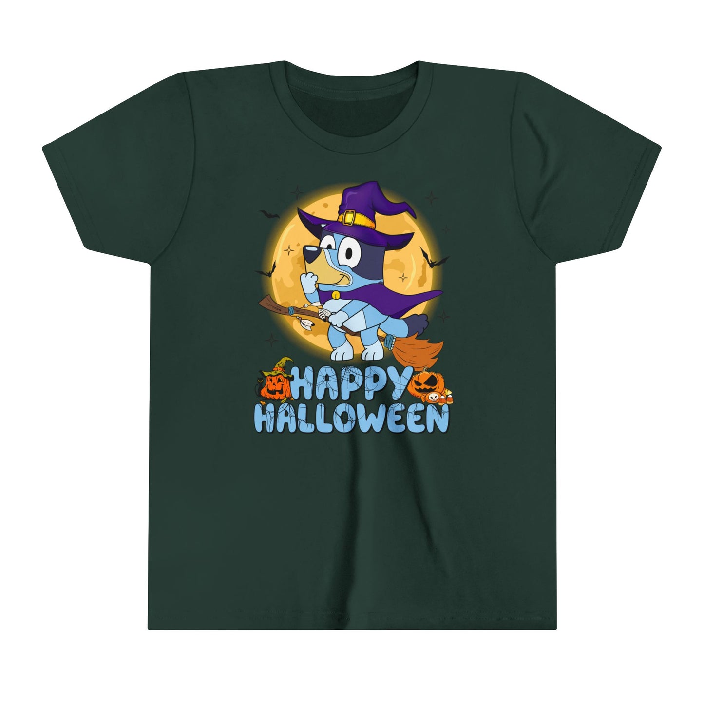 Happy Halloween Youth Short Sleeve Tee