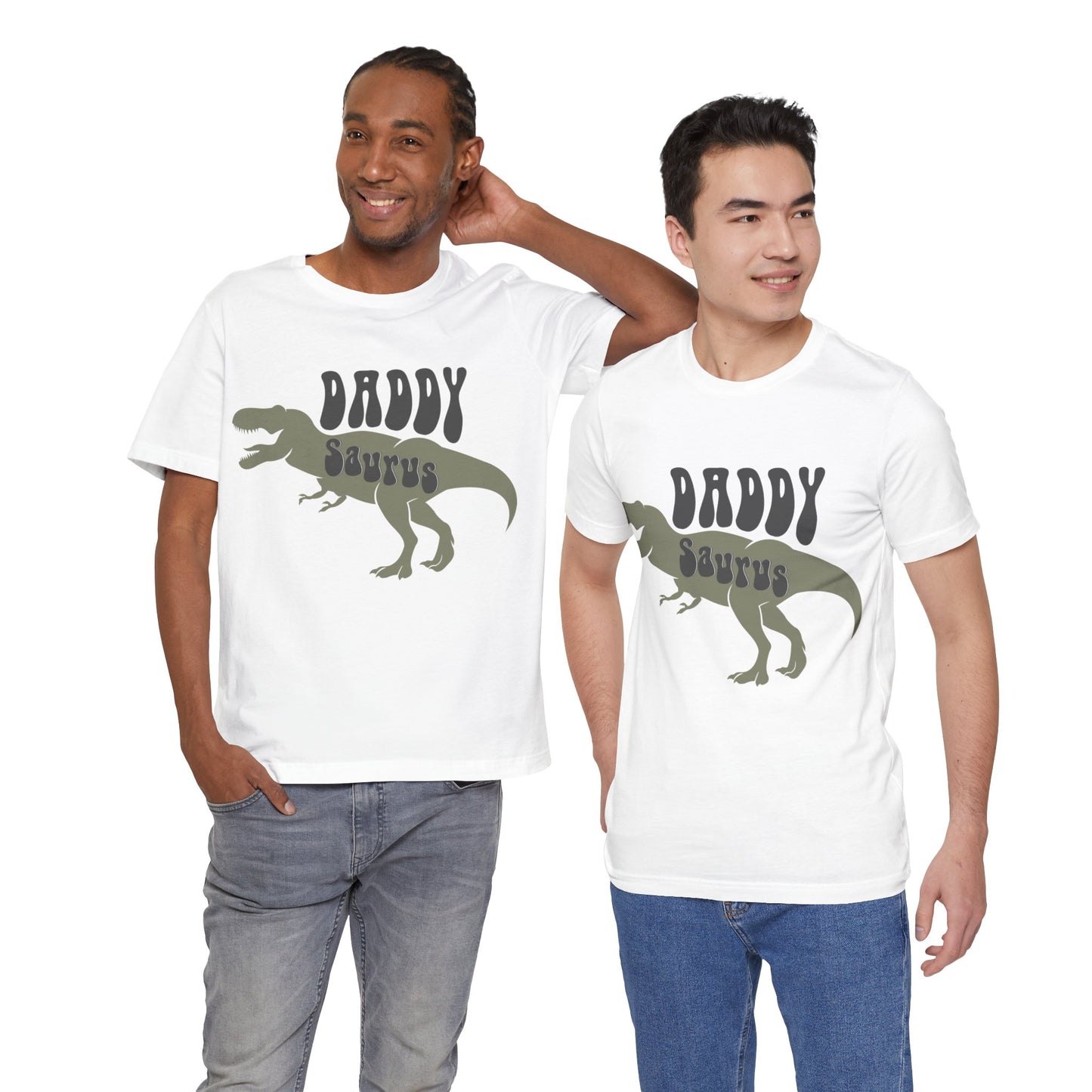 Daddy Saurus Jersey Short Sleeve Tee