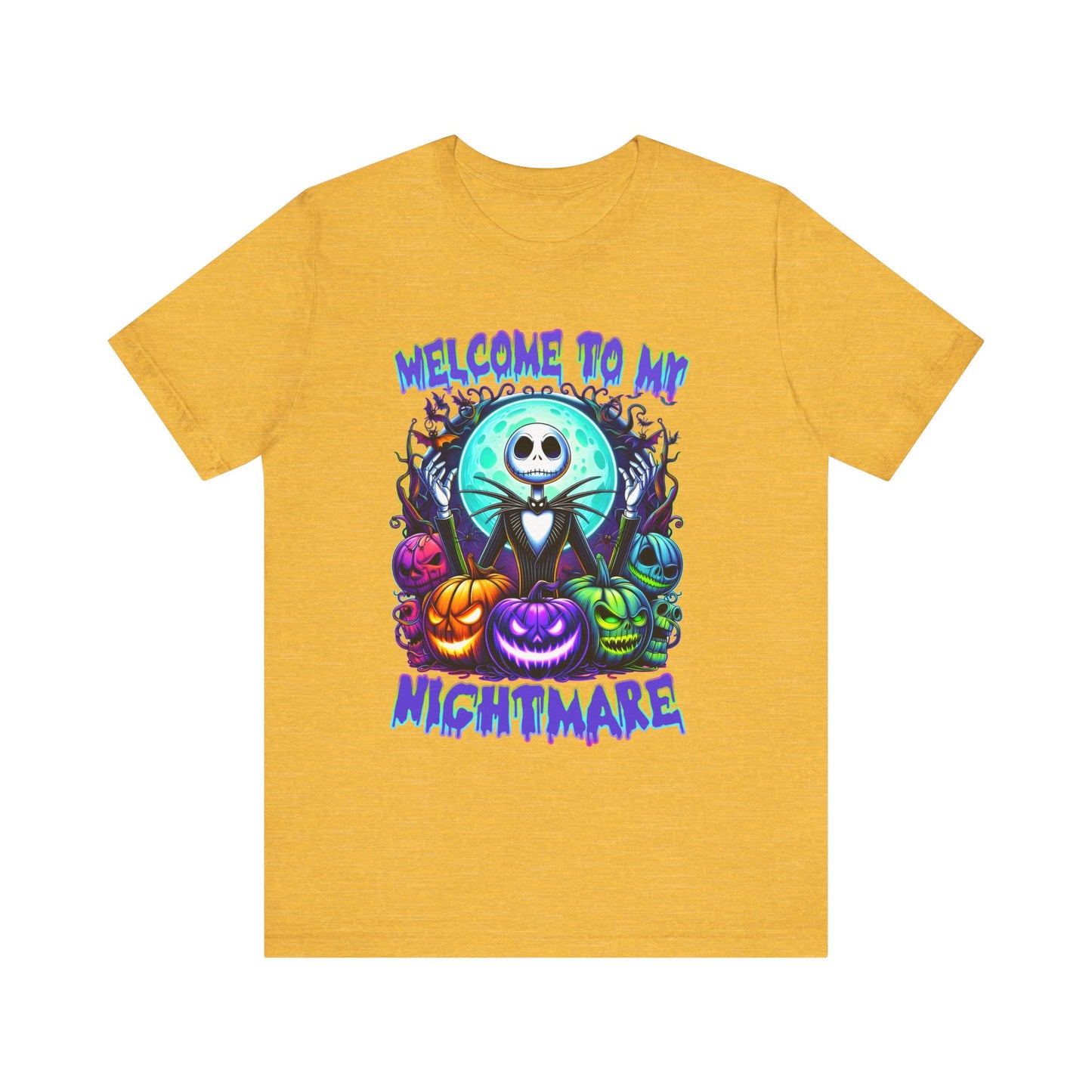 Welcome to my Nightmare Jersey Short Sleeve Tee