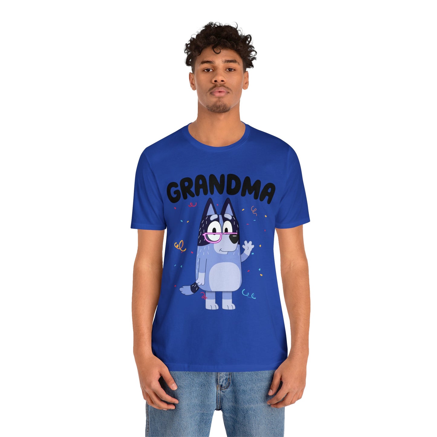 Grandma Bluey Birthday short sleeve Tshirt