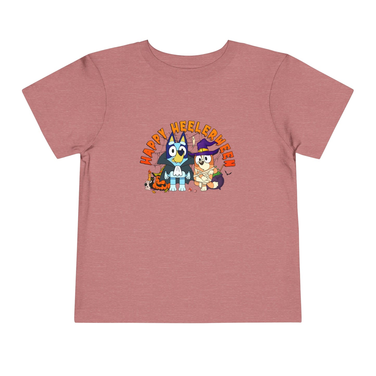 Happy HeelerweenToddler Short Sleeve Tee