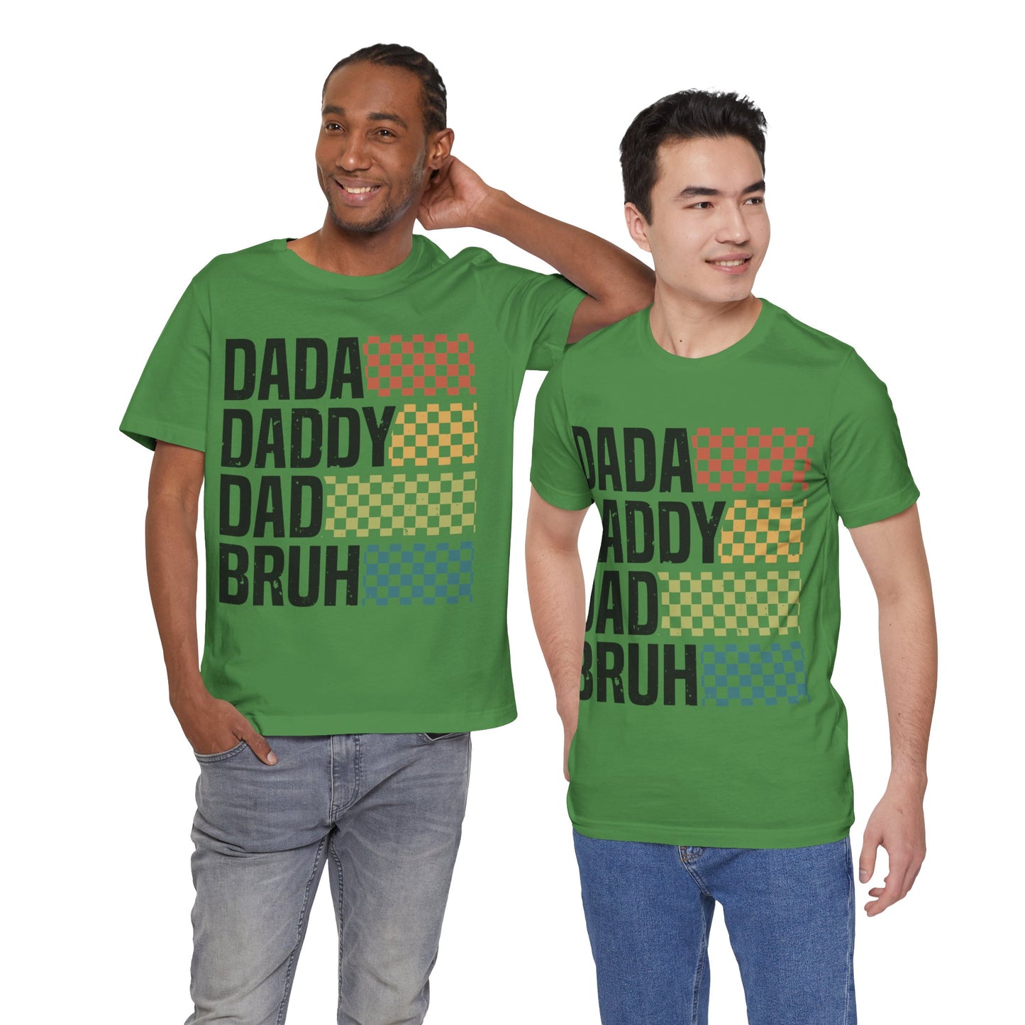 DADA DADDY DAD BRUH Jersey Short Sleeve Tee