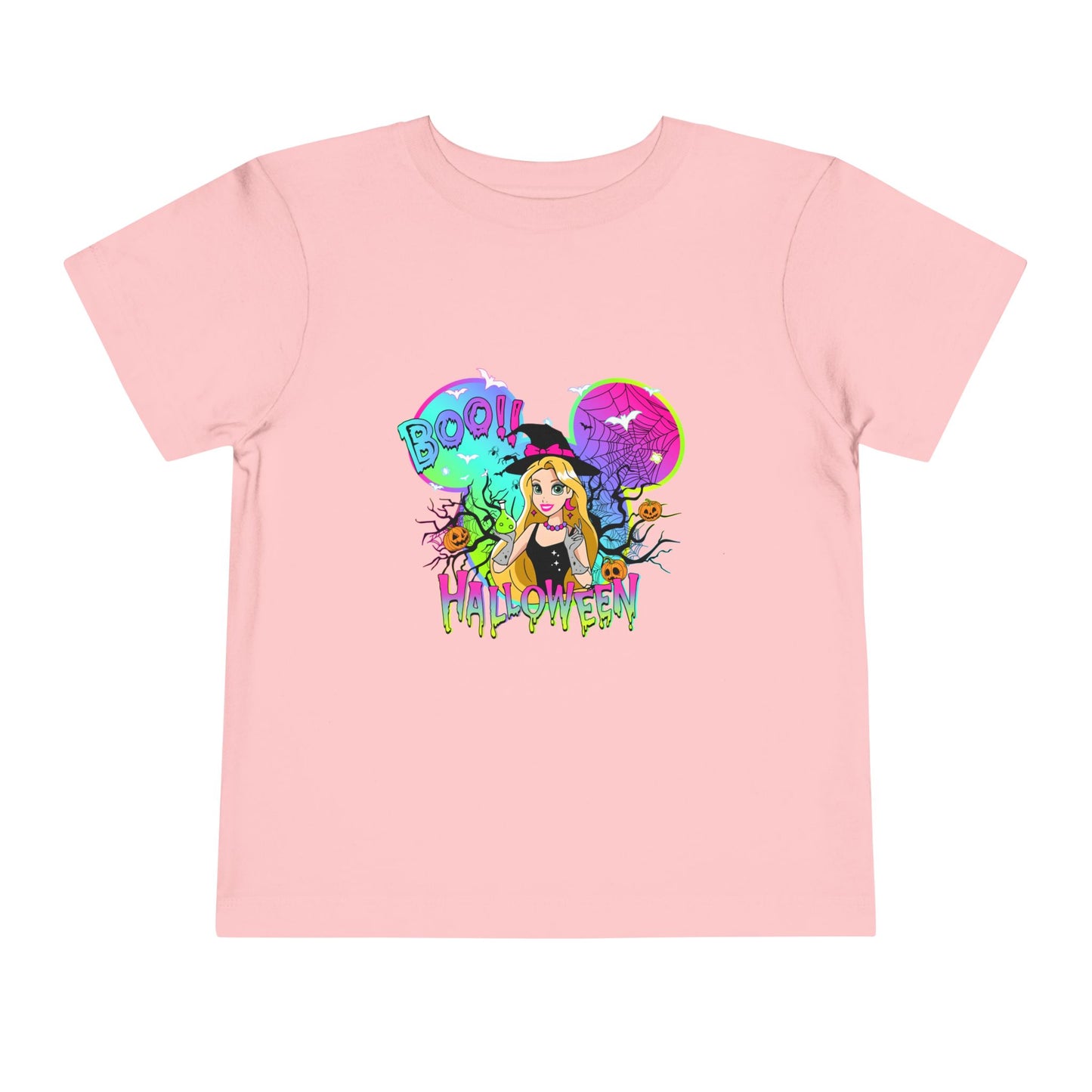 Rapunzel Boo! Halloween Toddler Short Sleeve Tee