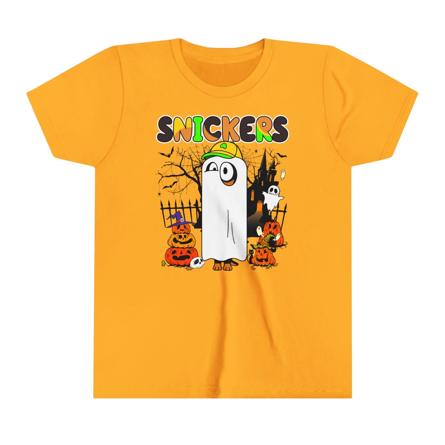 Snickers Ghost Youth Short Sleeve Tee