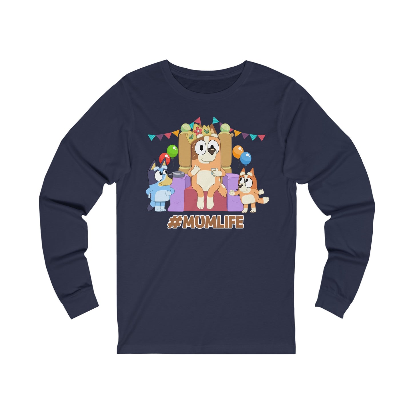 #Mumlife Long Sleeve Tshirt