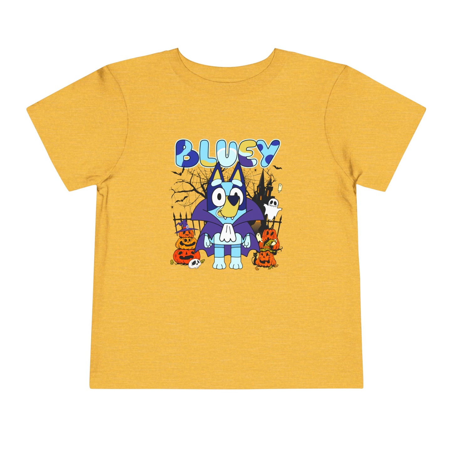 Bluey vampire Toddler Short Sleeve Tee
