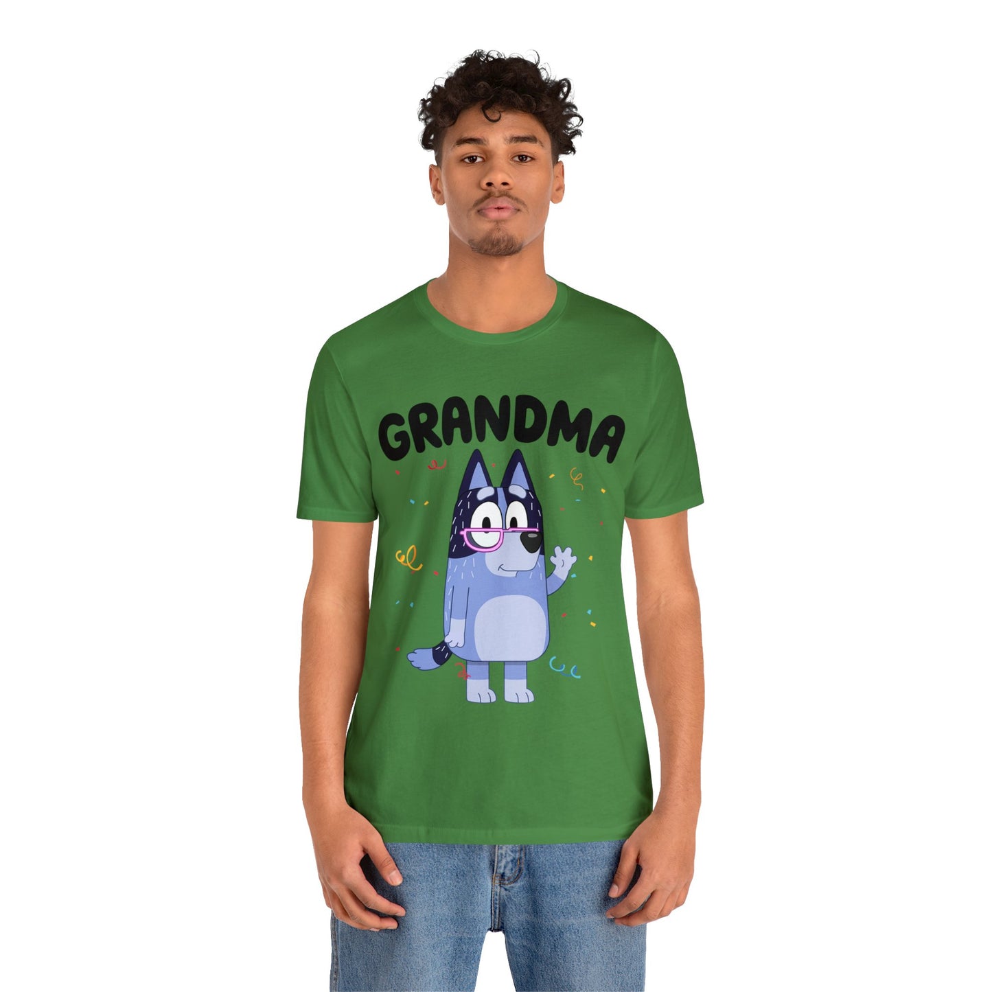 Grandma Bluey Birthday short sleeve Tshirt