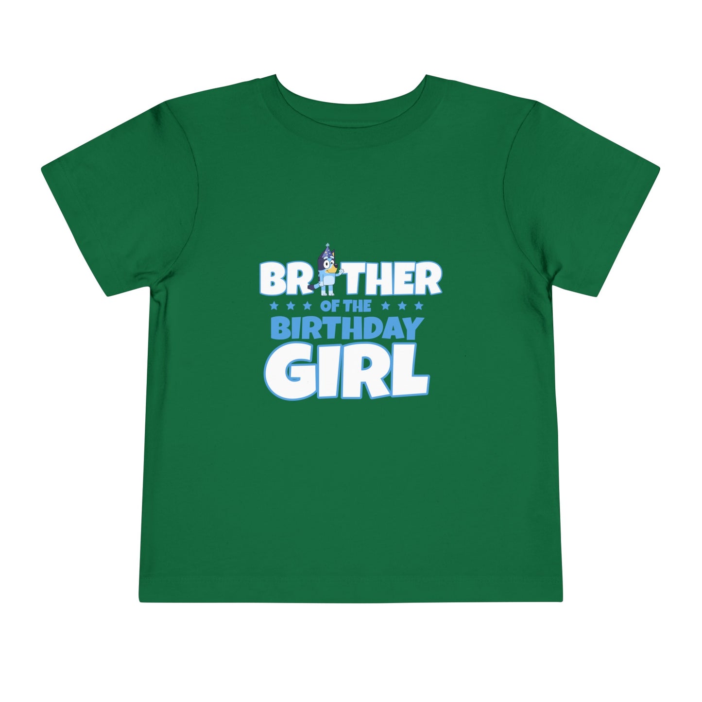 Brother of the Birthday Girl Toddler Short Sleeve Tee