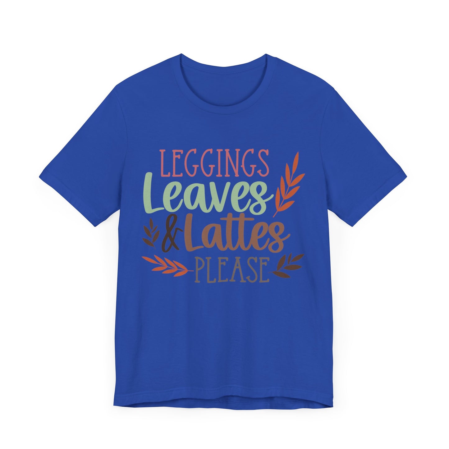 Leggings, Leaves & Lattes Please Jersey Short Sleeve Tee