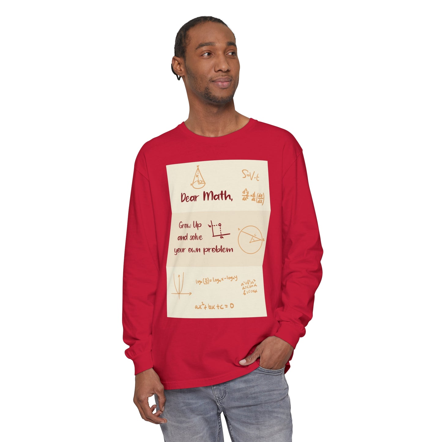 Dear Math Long Sleeve T-Shirt