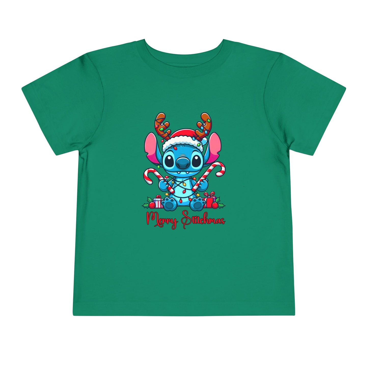 Merry Stitchmas Toddler Short Sleeve Tee