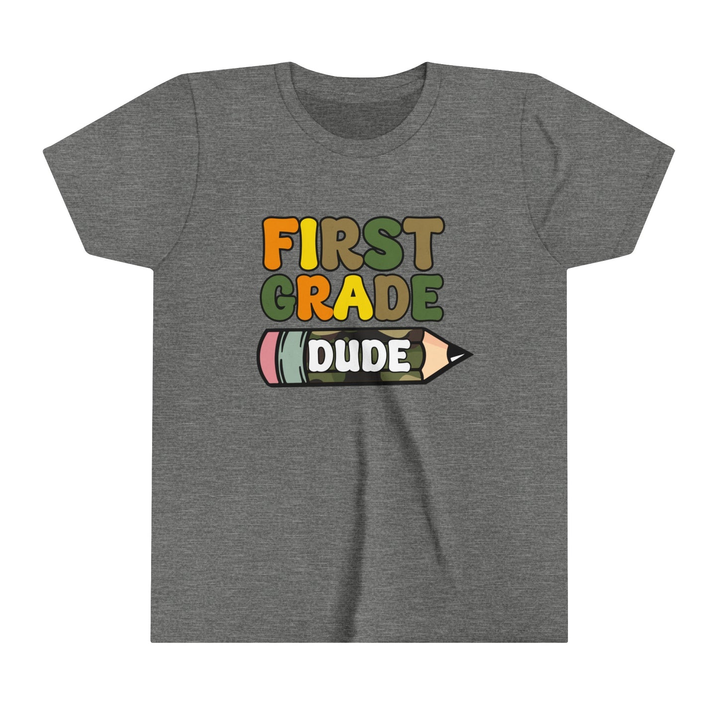 First Grade Dude Youth Short Sleeve Tee