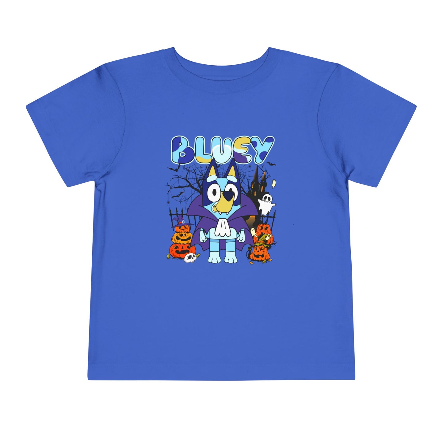 Bluey vampire Toddler Short Sleeve Tee