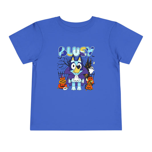 Bluey vampire Toddler Short Sleeve Tee