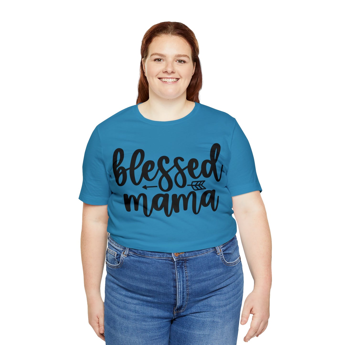 Blessed Mama short sleeve Tshirt