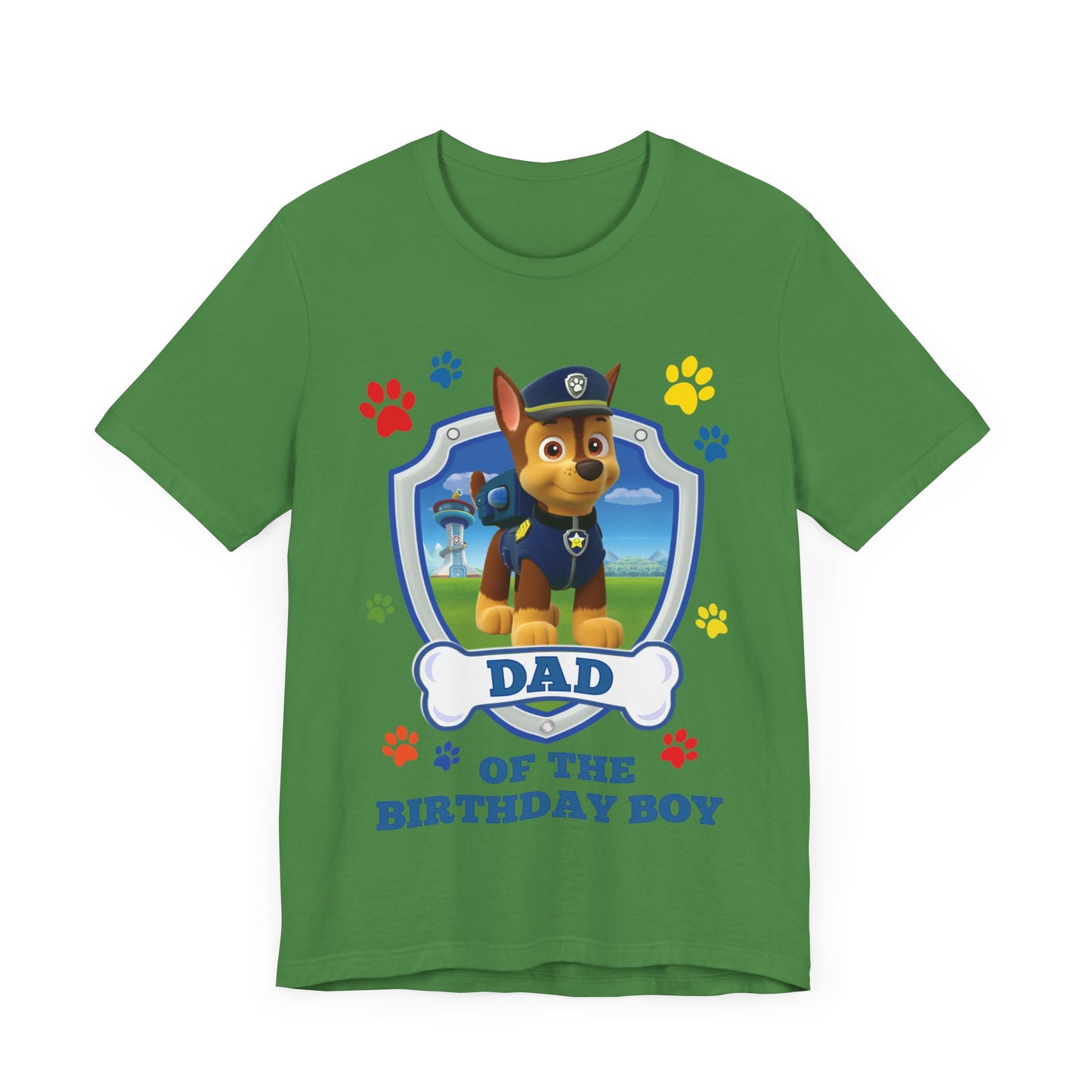 Dad of the Birthday Boy Jersey Short Sleeve Tee