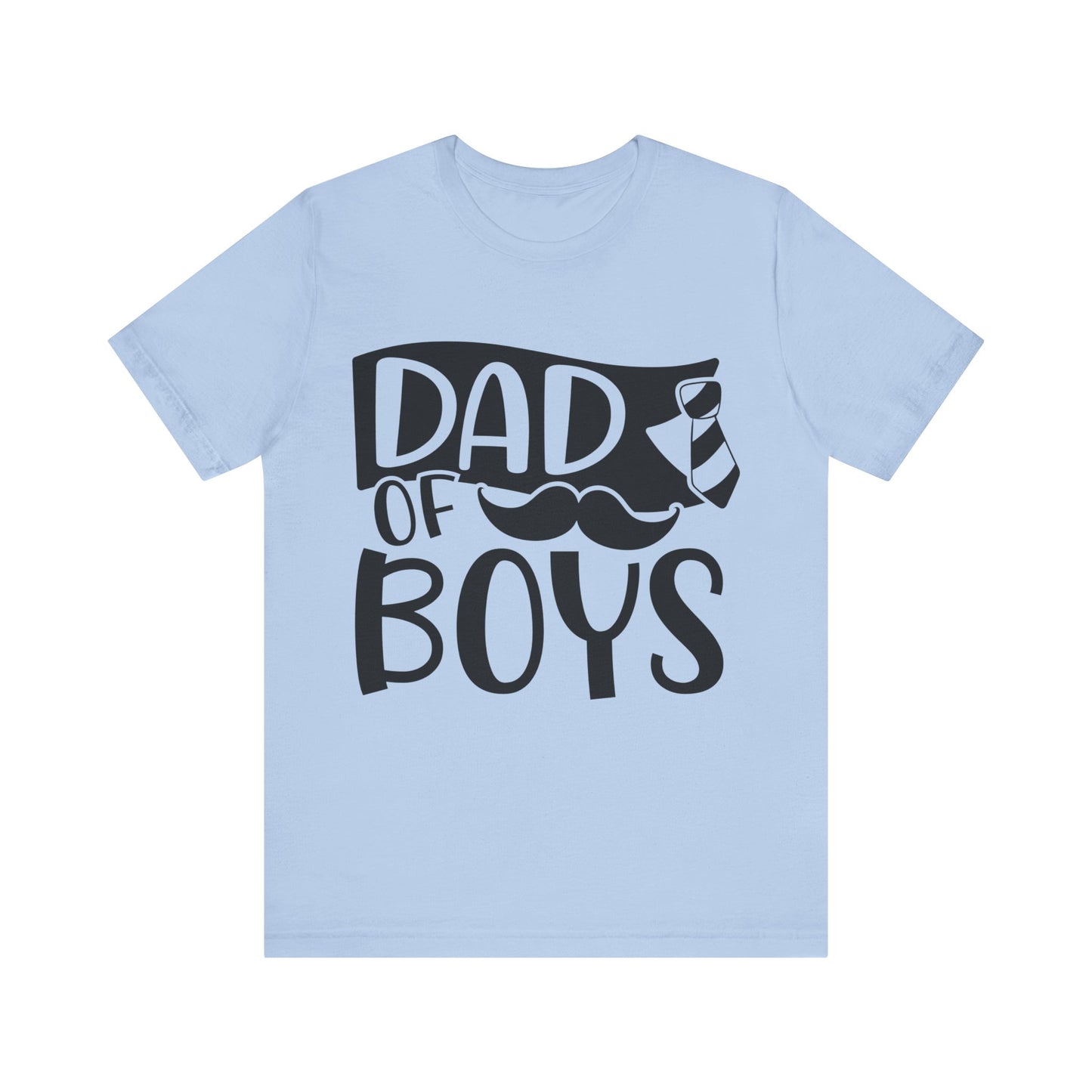 Dad of Boys Jersey Short Sleeve Tee