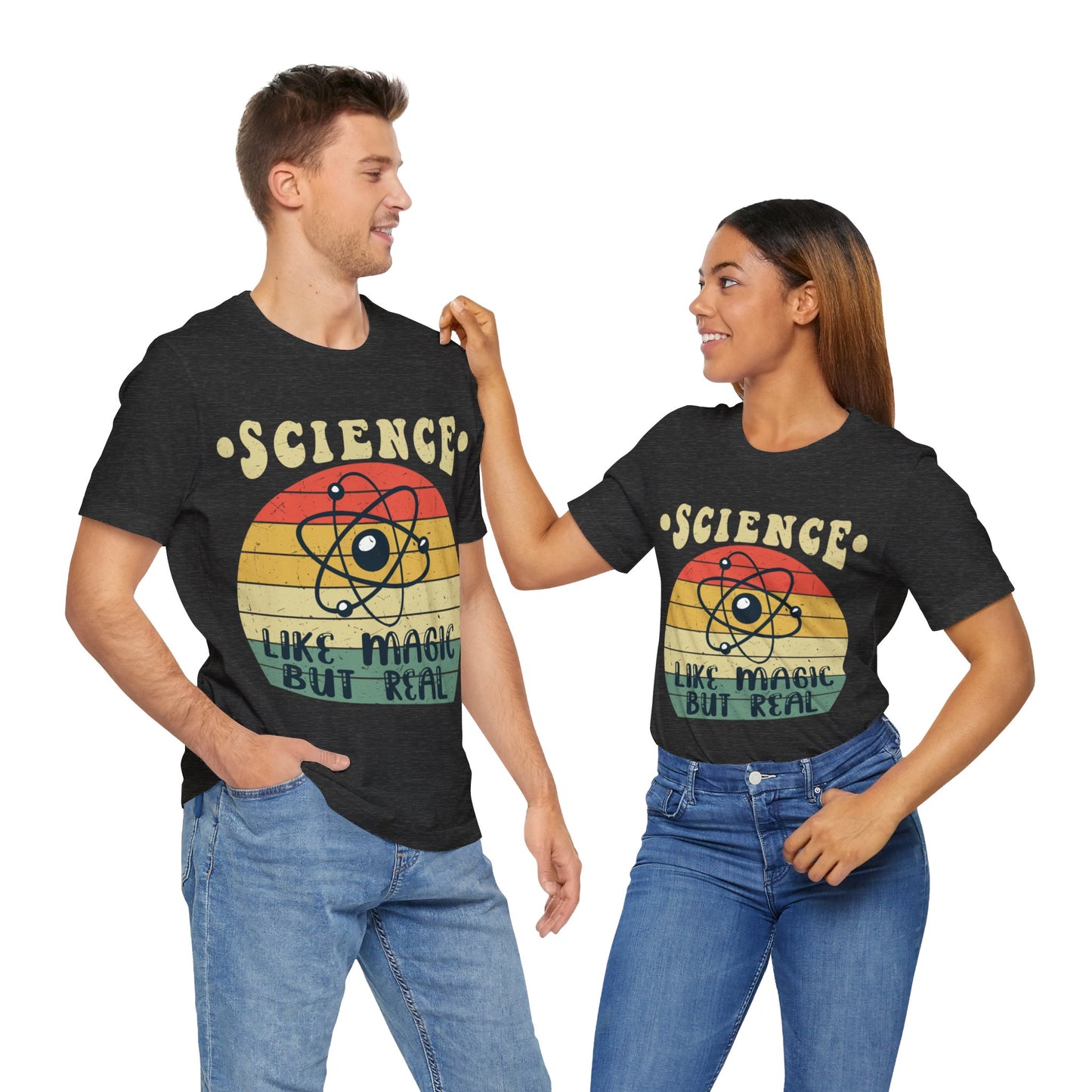 Science Like Magic but Real Jersey Short Sleeve Tee