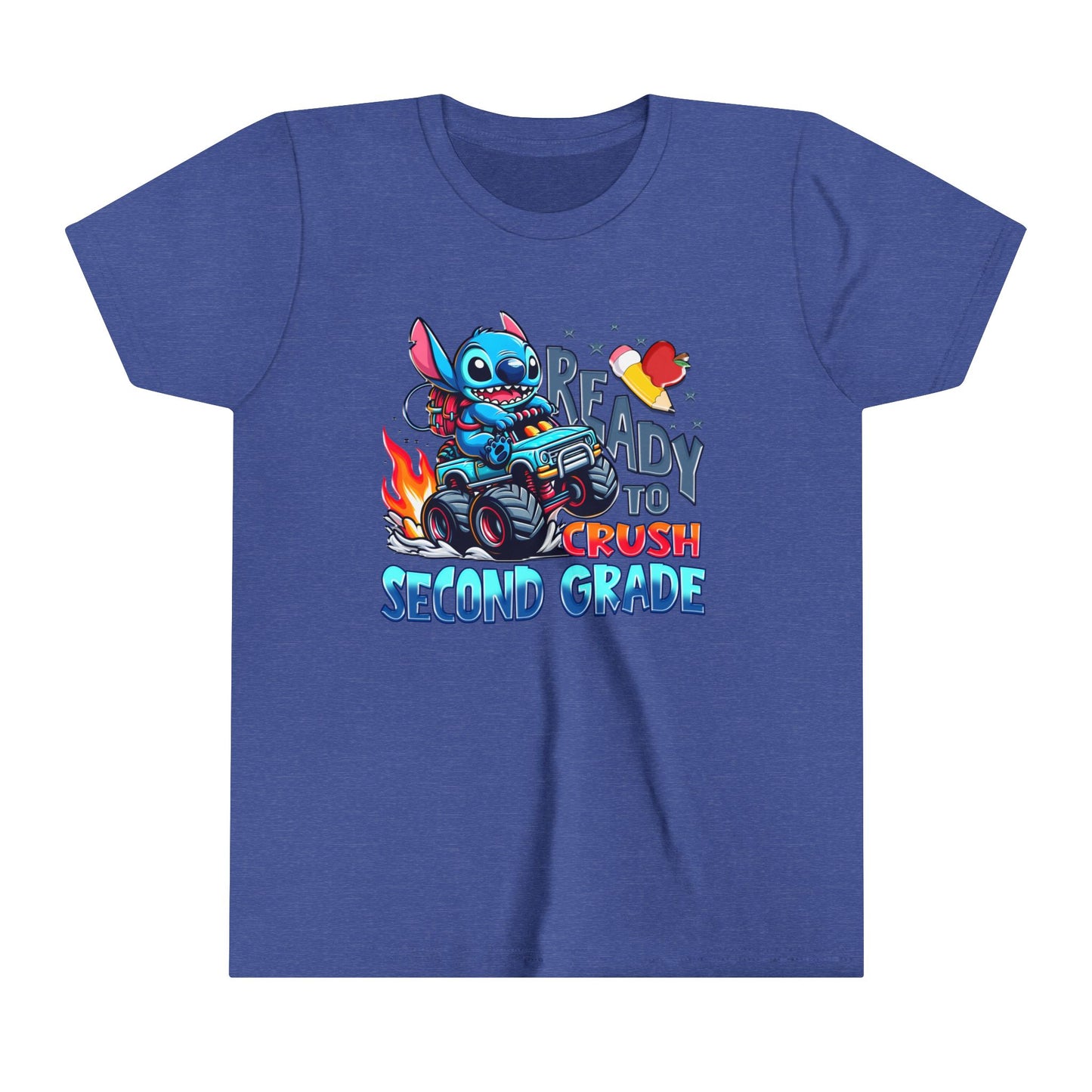 Ready to Crush Second Grade Youth Short Sleeve Tee