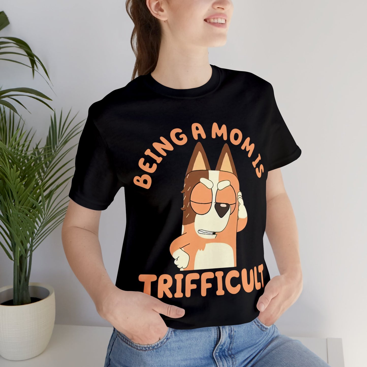 Being a Mom is Trifficult Short Sleeve Tshirt