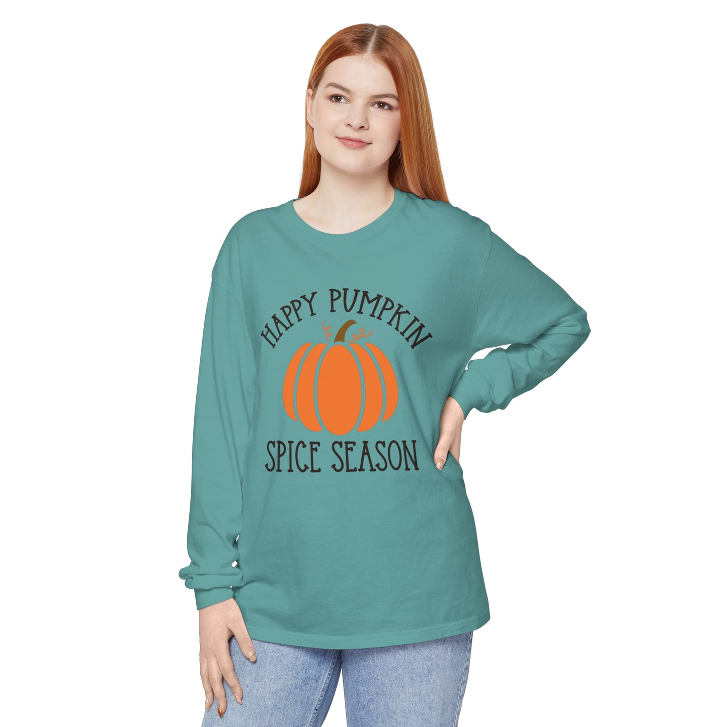 Happy Pumpkin Spice Season Long Sleeve T-Shirt