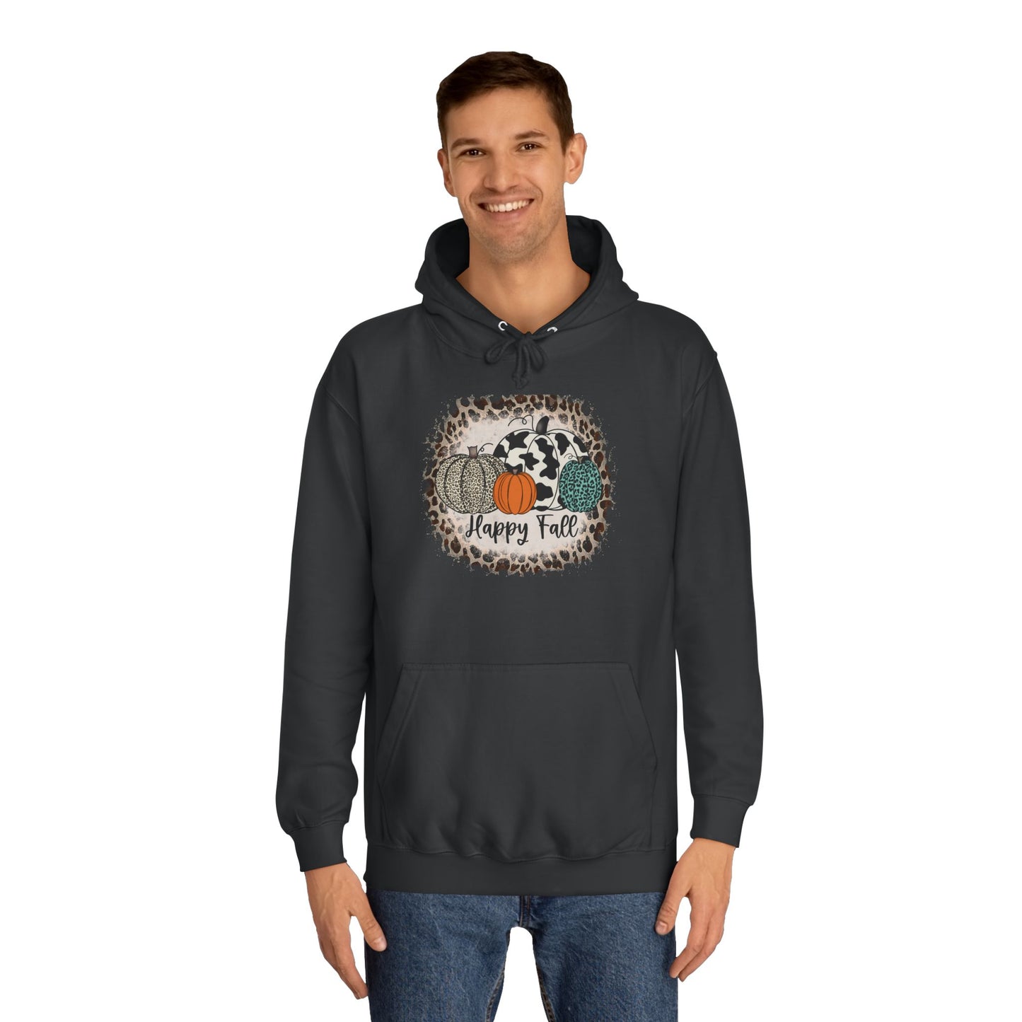 Happy Fall College Hoodie