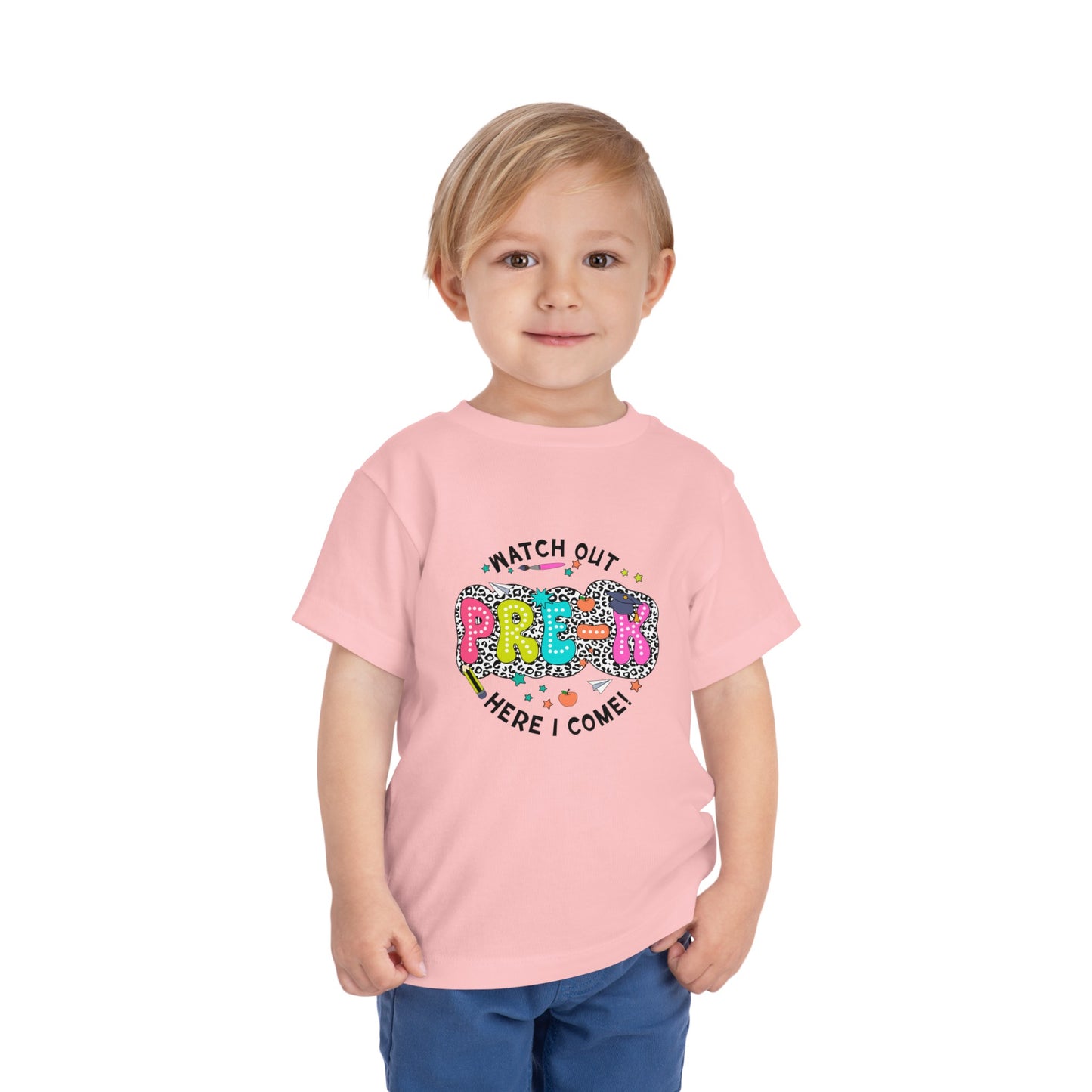 Watch Out Pre-K Toddler Short Sleeve Tee