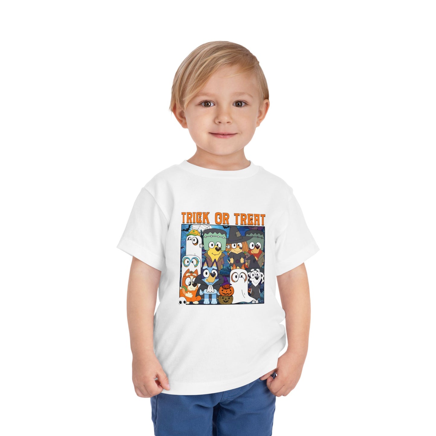 Trick or Treat Toddler Short Sleeve Tee