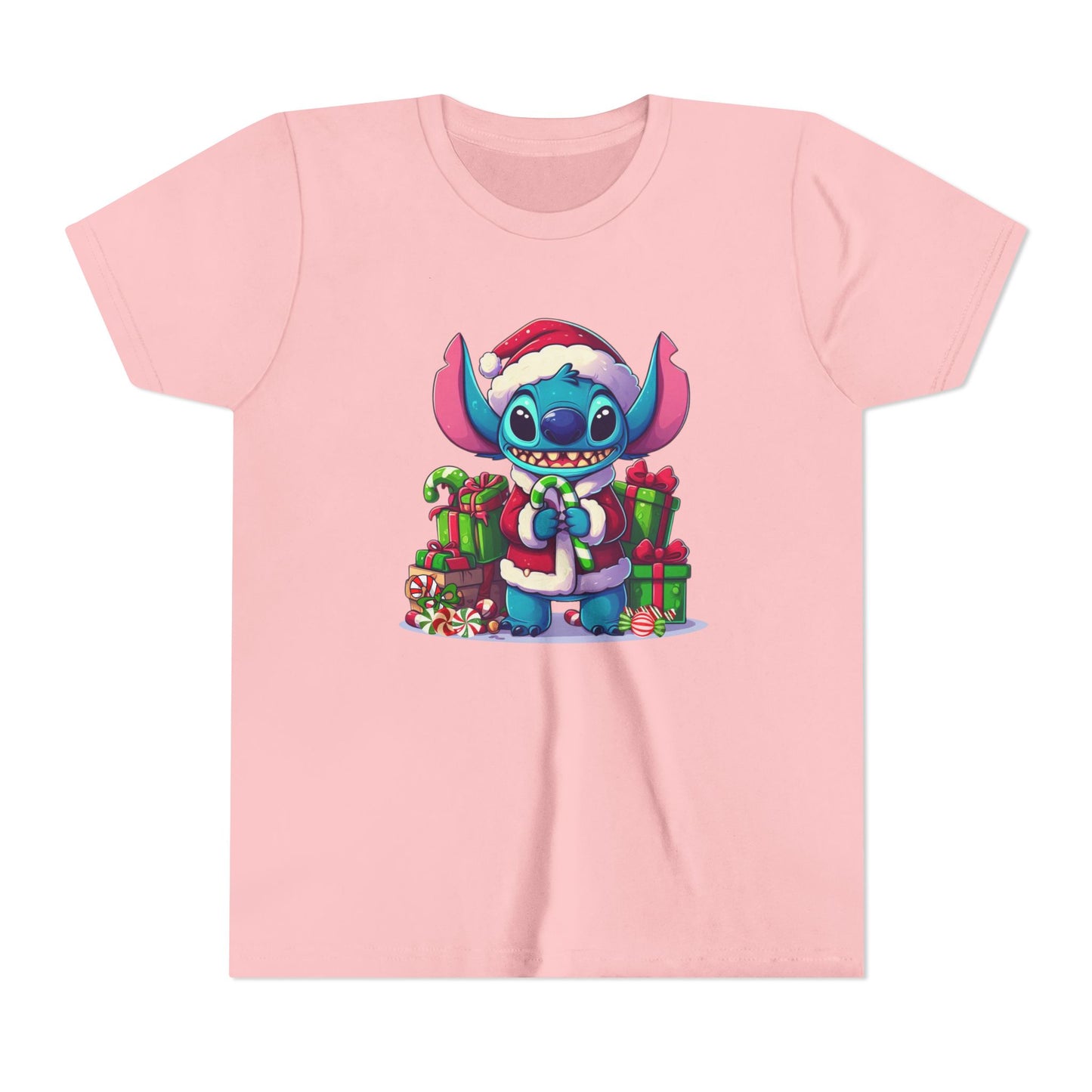 Christmas-Stitch Youth Short Sleeve Tee