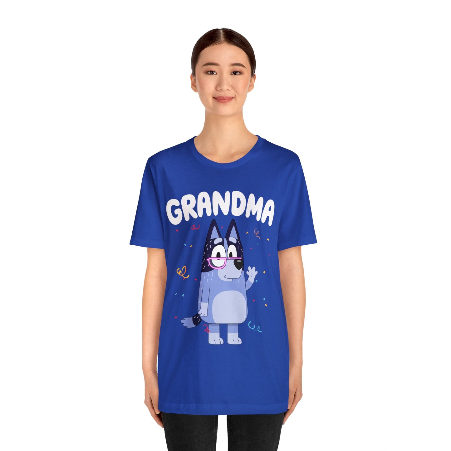 Grandma Bluey Birthday short sleeve Tshirt