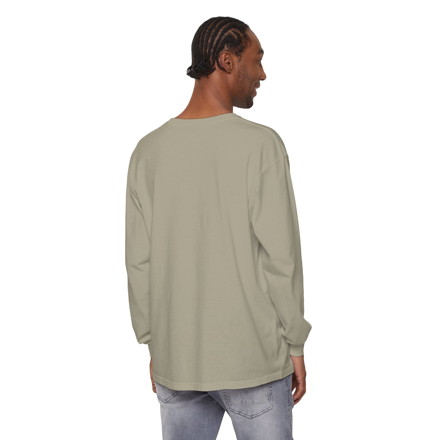 Happy Fall Garment-dyed Long Sleeve T-Shirt