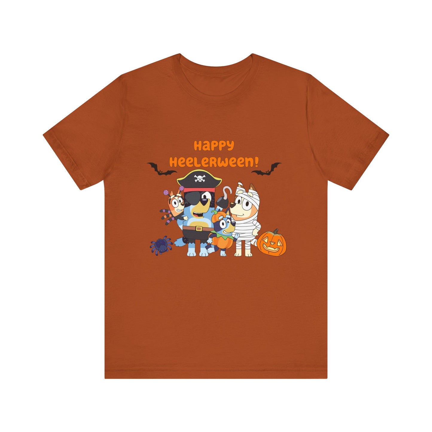 Happy Heelerween Jersey Short Sleeve Tee