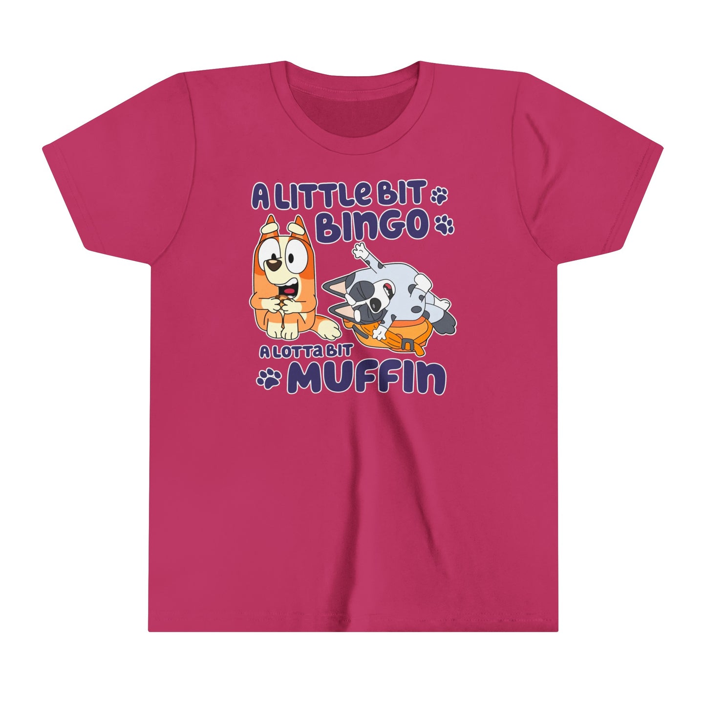 A Little Bit Bingo Youth Short Sleeve Tee