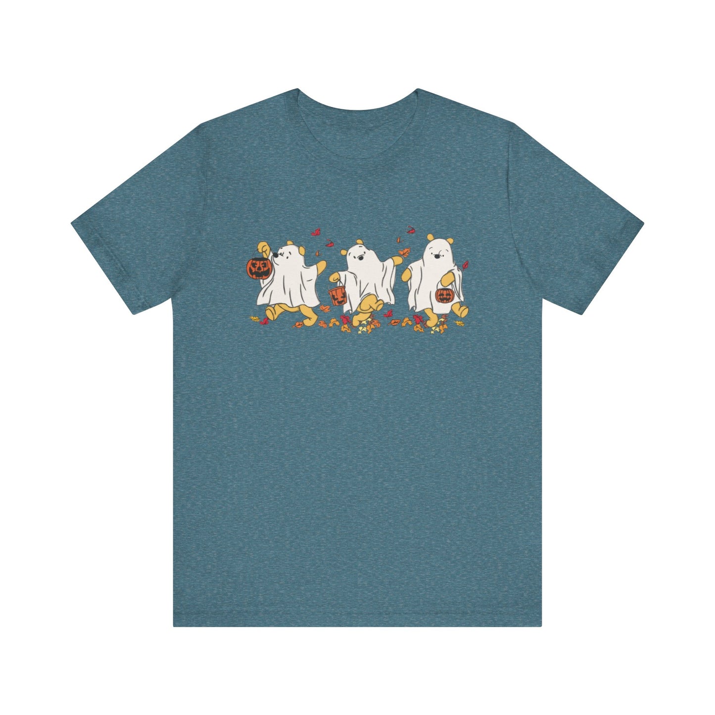 Halloween Pooh Jersey Short Sleeve Tee