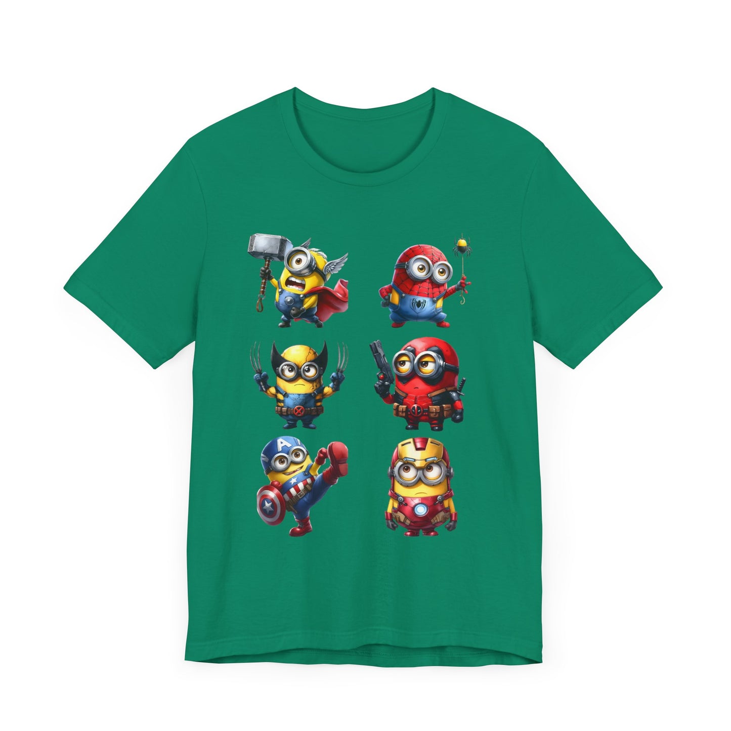 Marvel Minions Jersey Short Sleeve Tee
