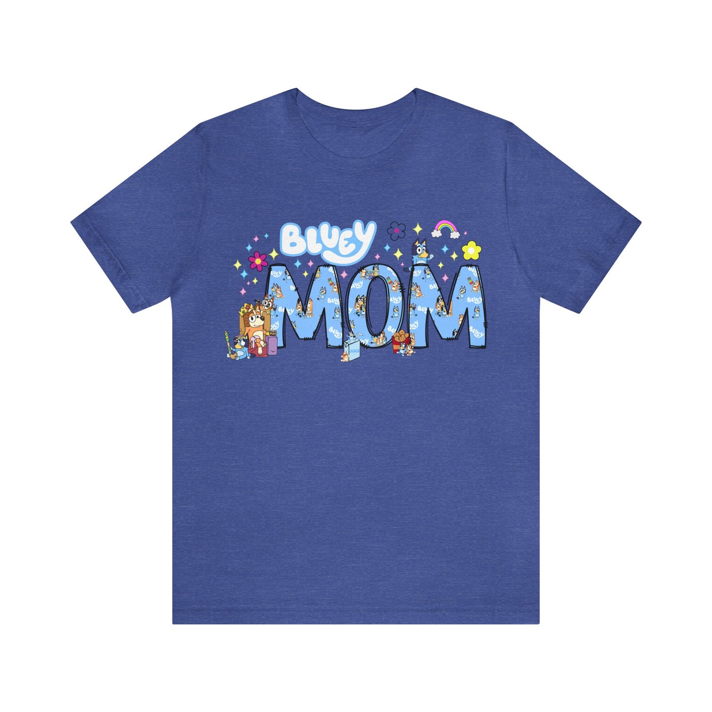 BLUEY MOM AFFIRMATIONS short sleeve tshirt