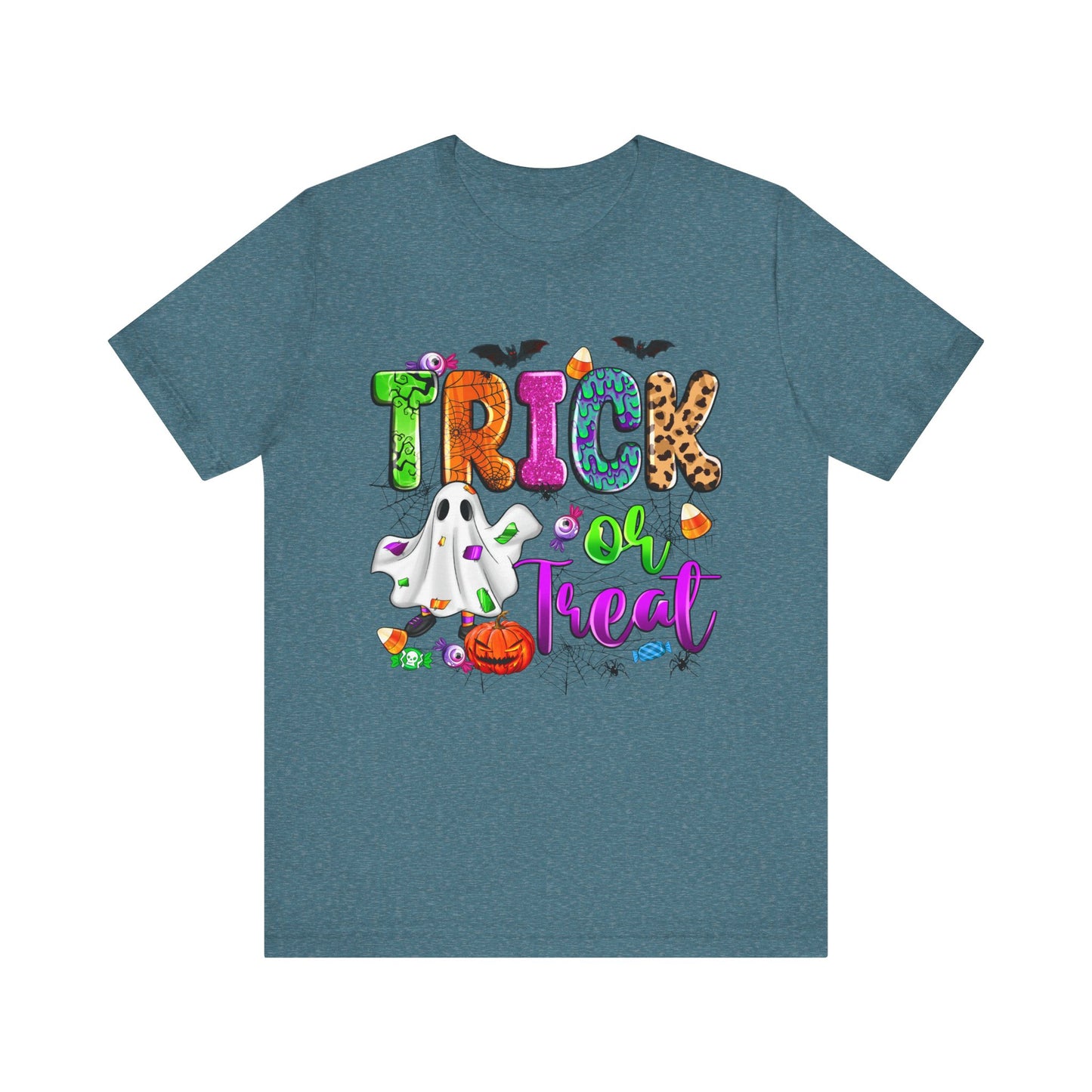 Trick or treat Jersey Short Sleeve Tee