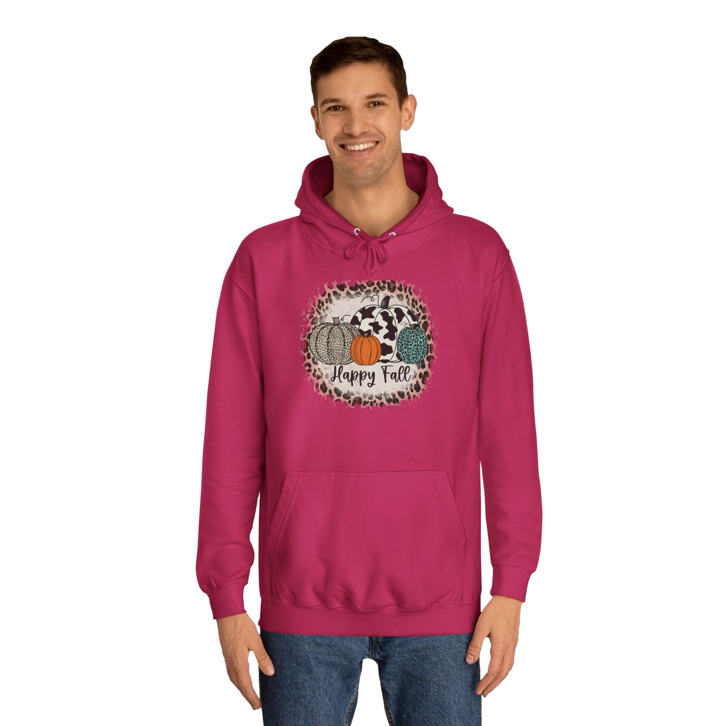 Happy Fall College Hoodie