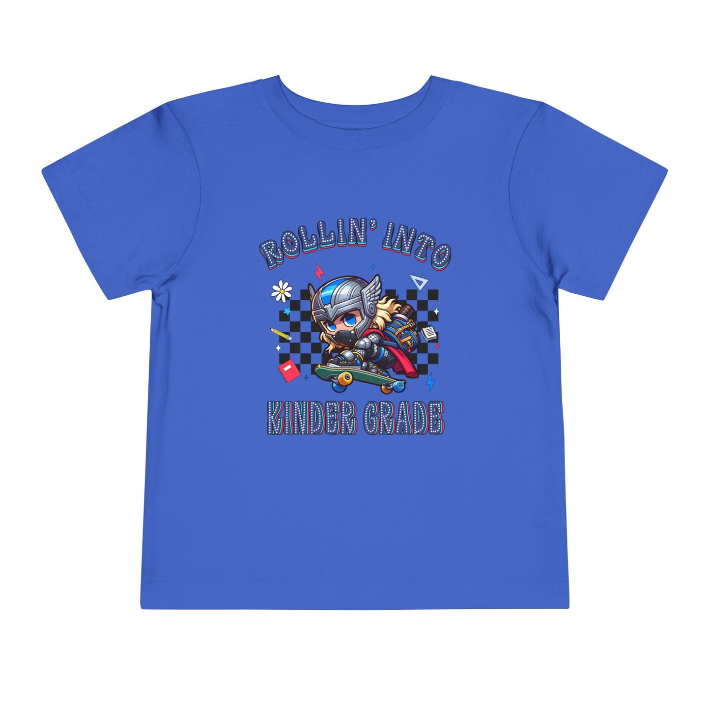 THOR - Rollin' Into Kinder Grade Toddler Short Sleeve Tee