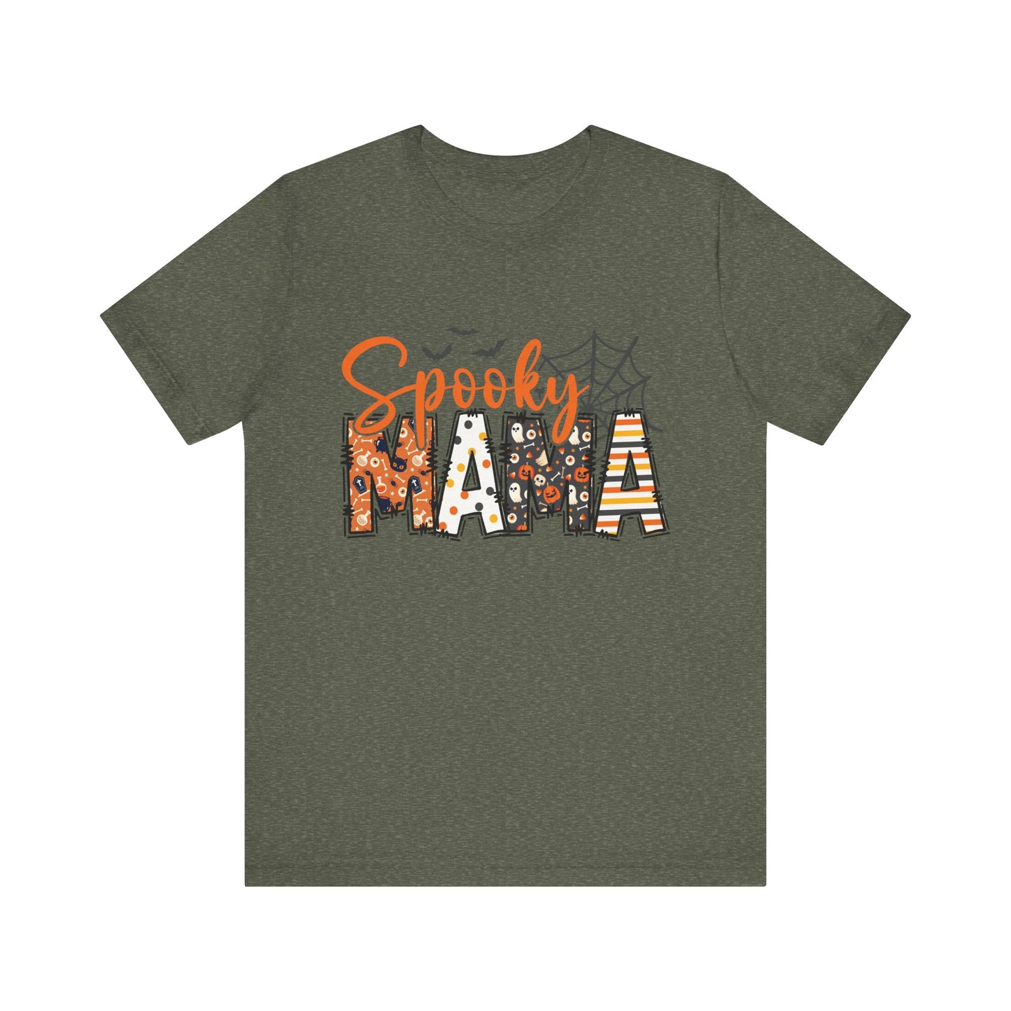 Spooky Mama Jersey Short Sleeve Tee