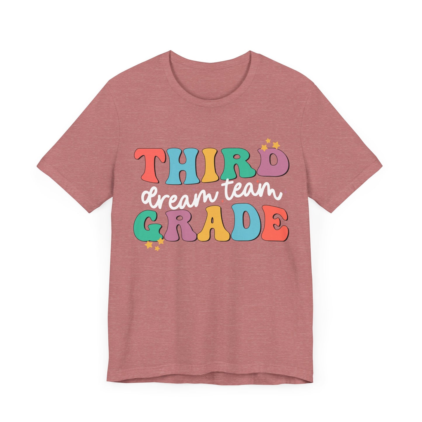 Third Grade Dream Team Jersey Short Sleeve Tee