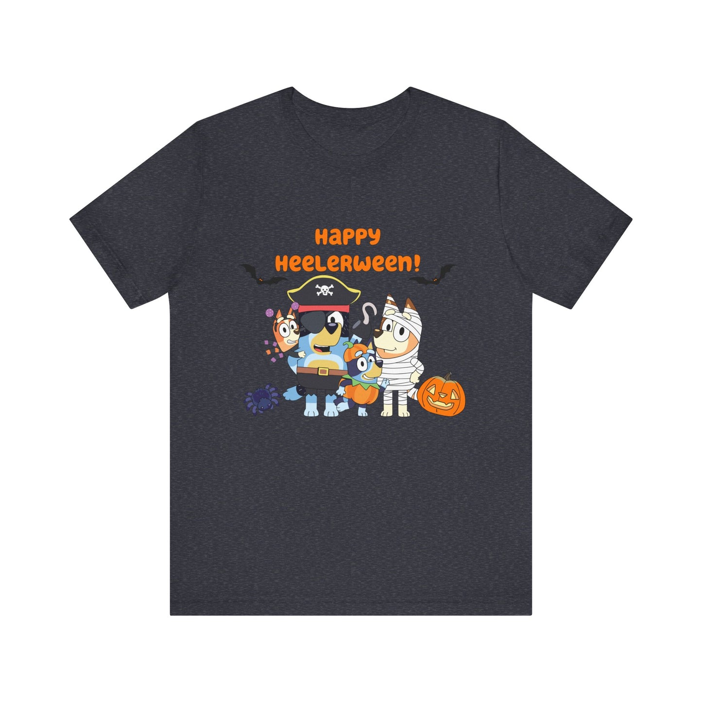 Happy Heelerween Jersey Short Sleeve Tee