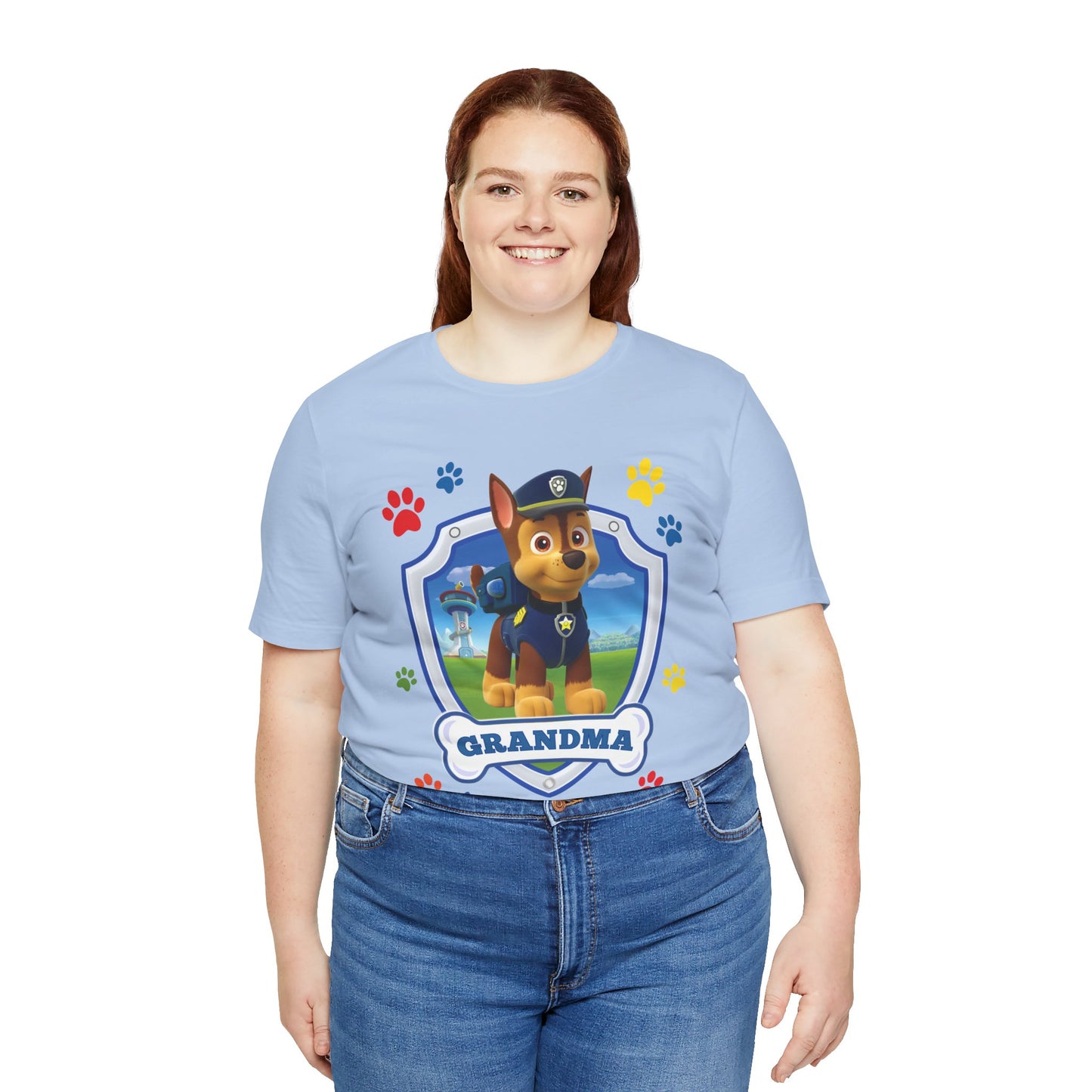 Grandma of the Birthday Boy Jersey Short Sleeve Tee