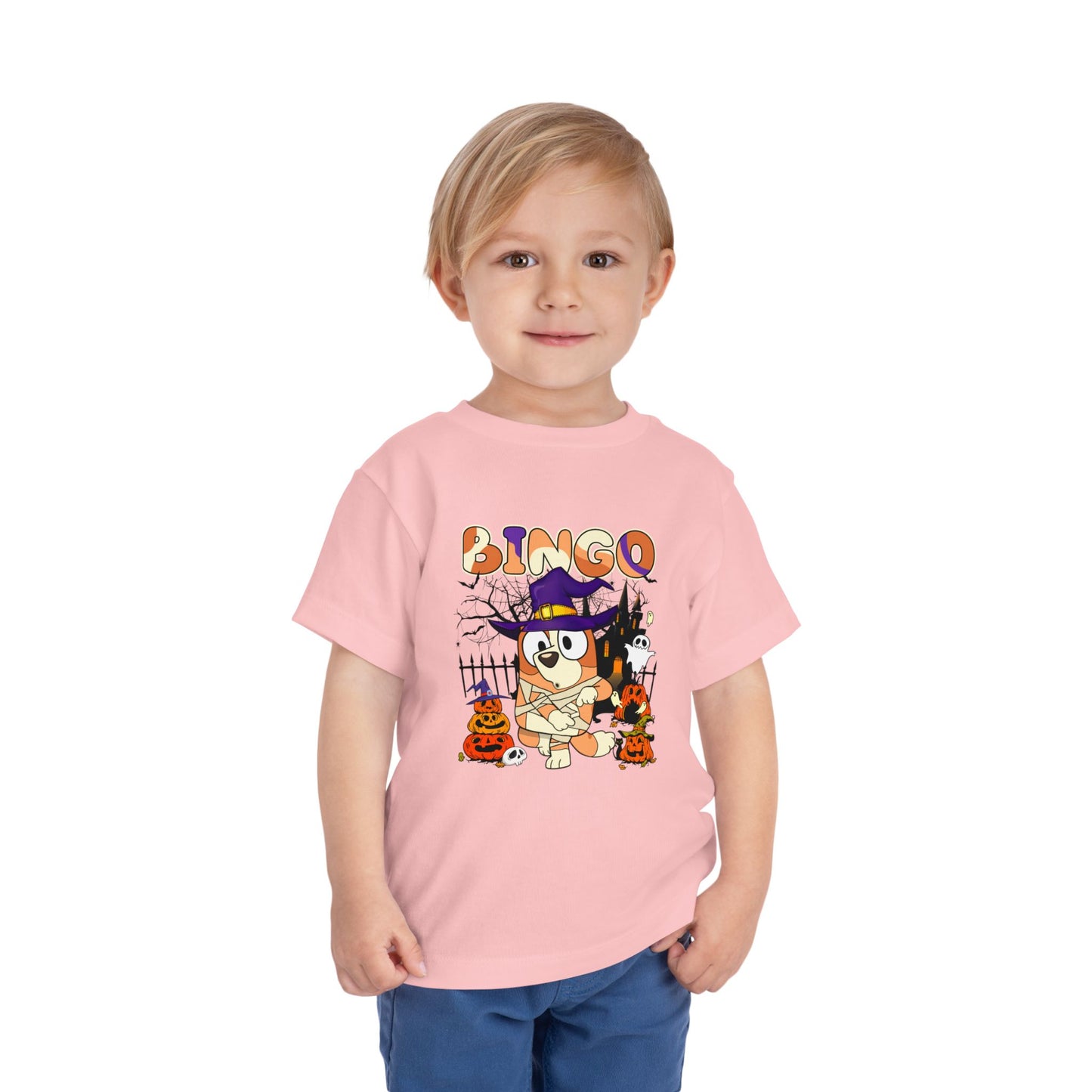 Bingo witch Toddler Short Sleeve Tee